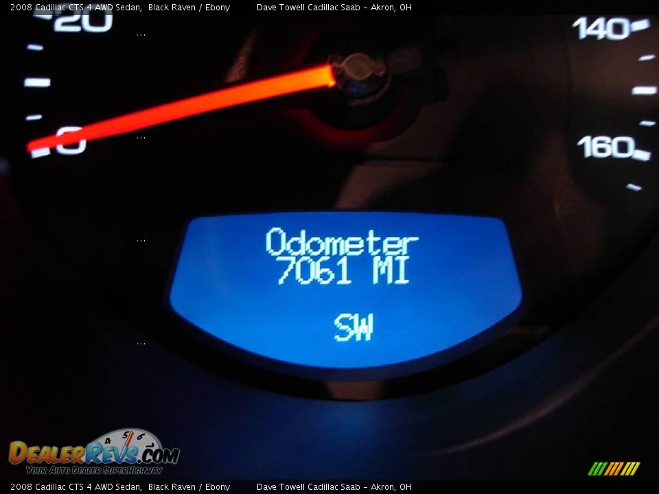 2008 Cadillac CTS 4 AWD Sedan Black Raven / Ebony Photo #20
