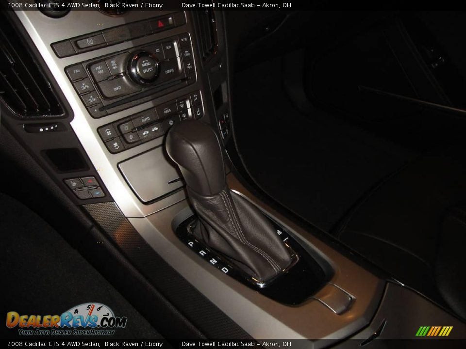2008 Cadillac CTS 4 AWD Sedan Black Raven / Ebony Photo #23
