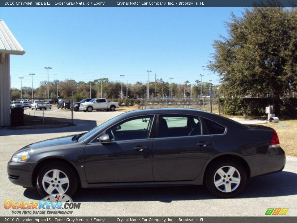 2010 Chevrolet Impala LS Cyber Gray Metallic / Ebony Photo #2