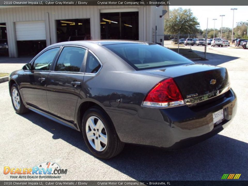 2010 Chevrolet Impala LS Cyber Gray Metallic / Ebony Photo #3