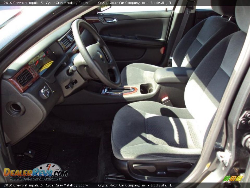 2010 Chevrolet Impala LS Cyber Gray Metallic / Ebony Photo #4