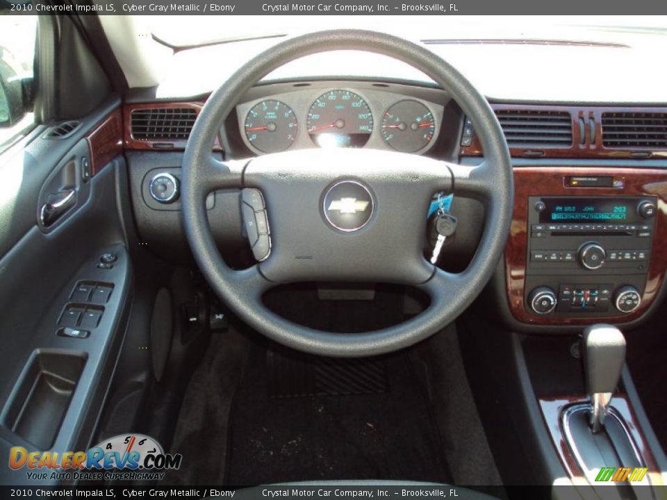 2010 Chevrolet Impala LS Cyber Gray Metallic / Ebony Photo #6