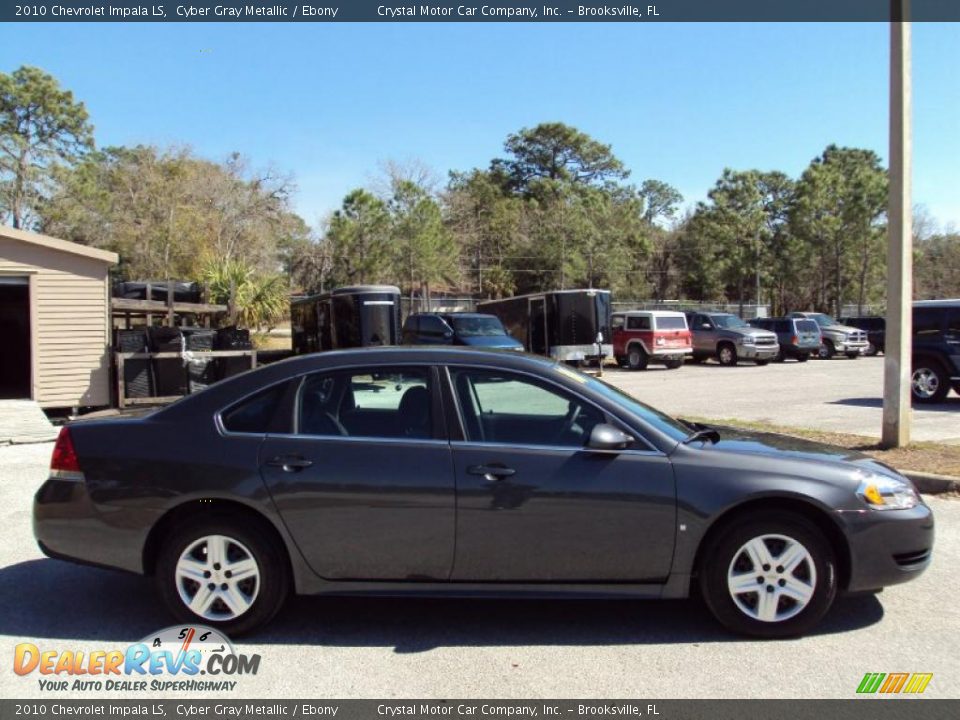 2010 Chevrolet Impala LS Cyber Gray Metallic / Ebony Photo #9