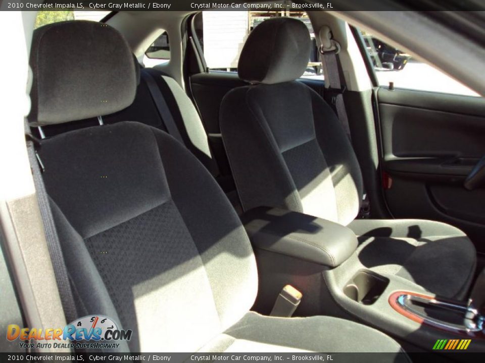 2010 Chevrolet Impala LS Cyber Gray Metallic / Ebony Photo #12