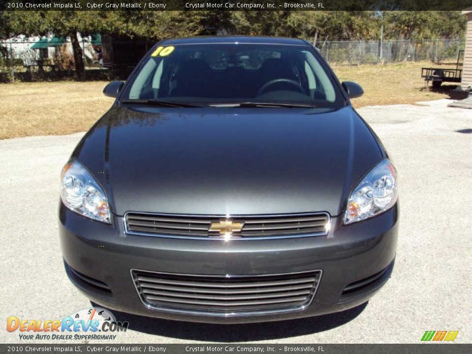 2010 Chevrolet Impala LS Cyber Gray Metallic / Ebony Photo #13