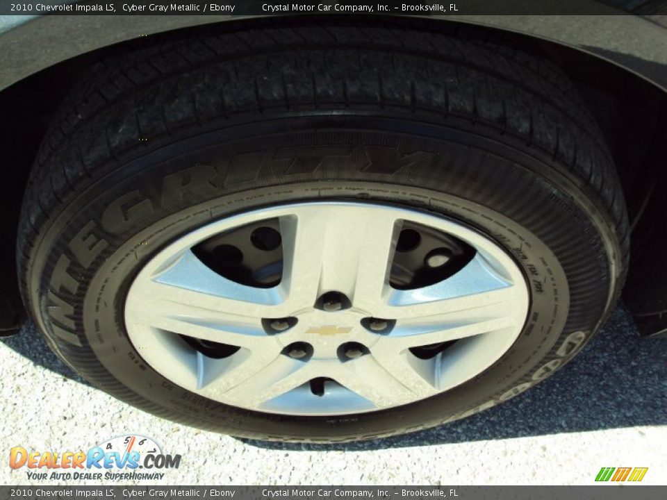 2010 Chevrolet Impala LS Cyber Gray Metallic / Ebony Photo #14