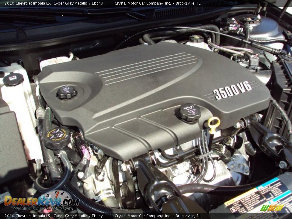 2010 Chevrolet Impala LS Cyber Gray Metallic / Ebony Photo #16