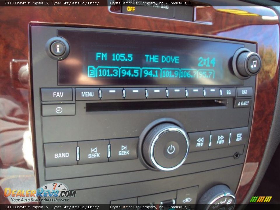 2010 Chevrolet Impala LS Cyber Gray Metallic / Ebony Photo #19