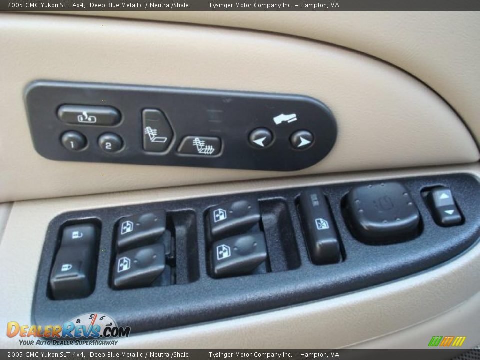 2005 GMC Yukon SLT 4x4 Deep Blue Metallic / Neutral/Shale Photo #19