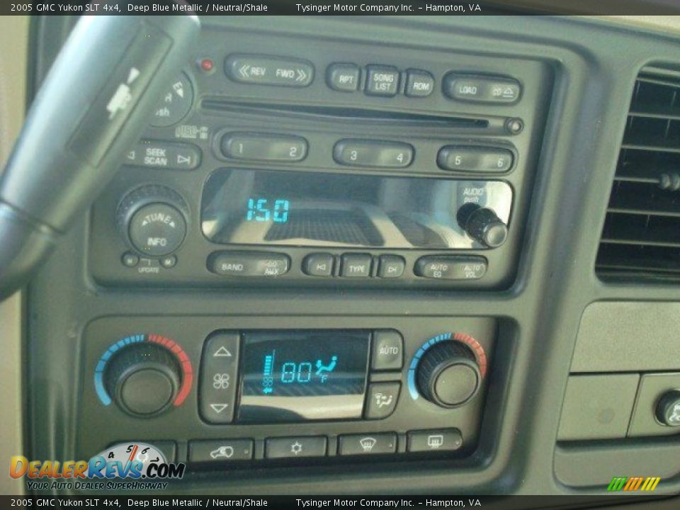 2005 GMC Yukon SLT 4x4 Deep Blue Metallic / Neutral/Shale Photo #21
