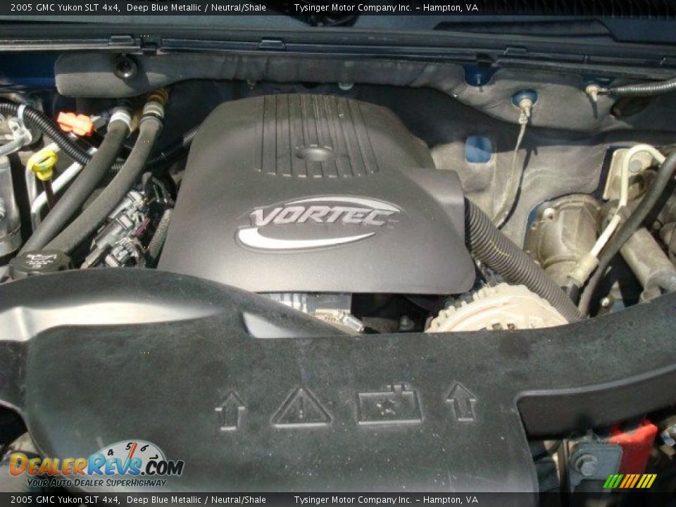 2005 GMC Yukon SLT 4x4 Deep Blue Metallic / Neutral/Shale Photo #28