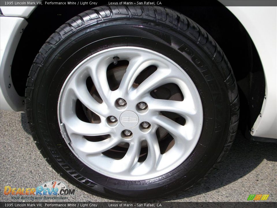 1995 Lincoln Mark VIII Performance White / Light Grey Photo #20