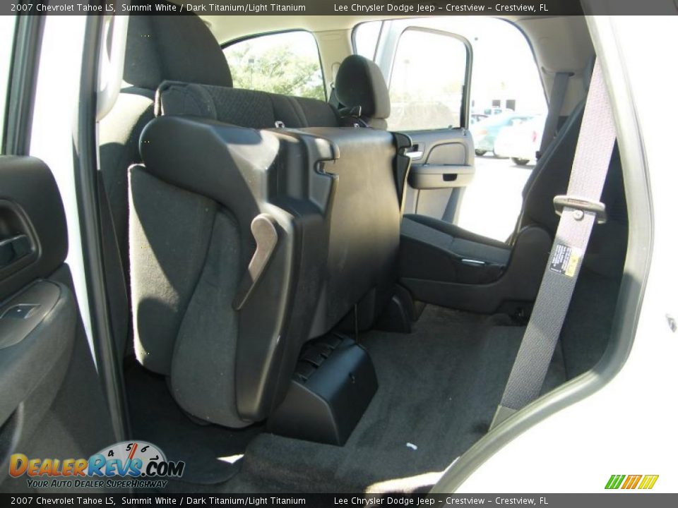 2007 Chevrolet Tahoe LS Summit White / Dark Titanium/Light Titanium Photo #27