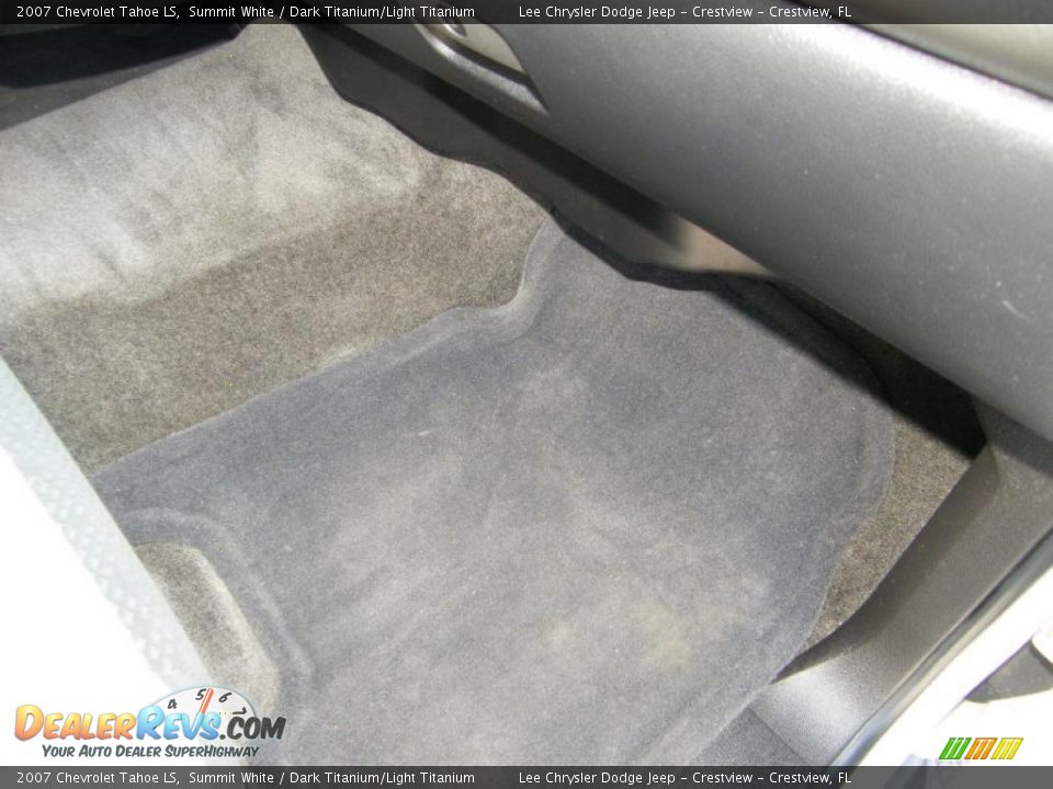 2007 Chevrolet Tahoe LS Summit White / Dark Titanium/Light Titanium Photo #34