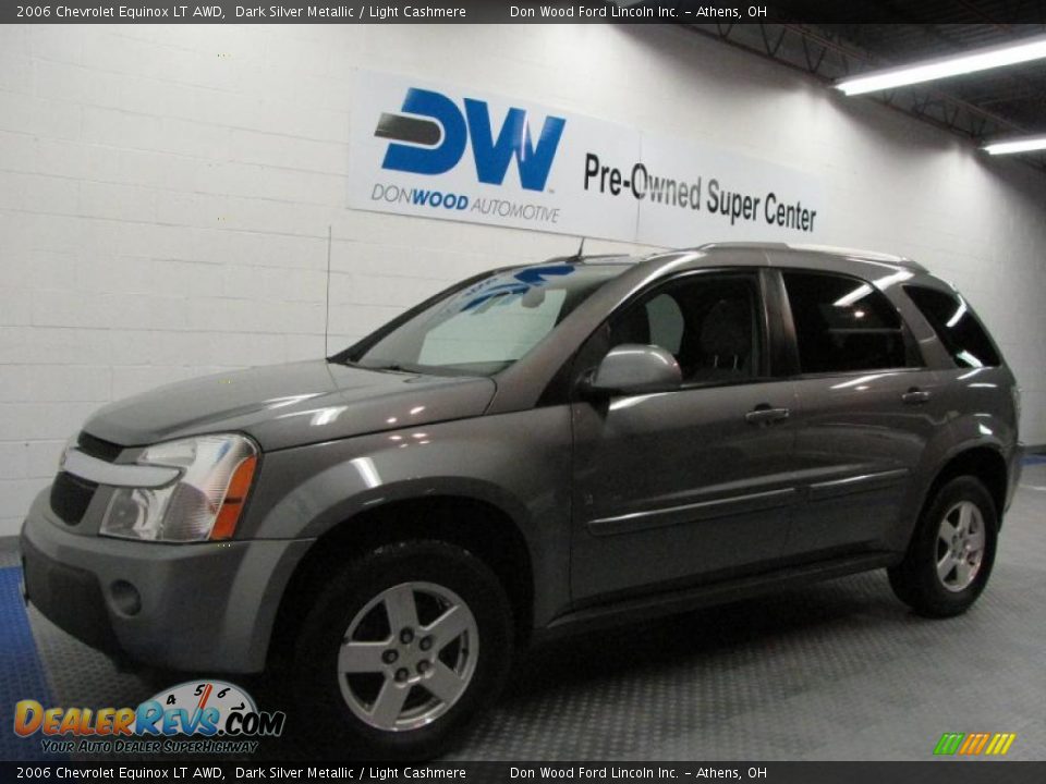 2006 Chevrolet Equinox LT AWD Dark Silver Metallic / Light Cashmere Photo #2