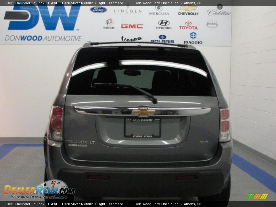 2006 Chevrolet Equinox LT AWD Dark Silver Metallic / Light Cashmere Photo #8