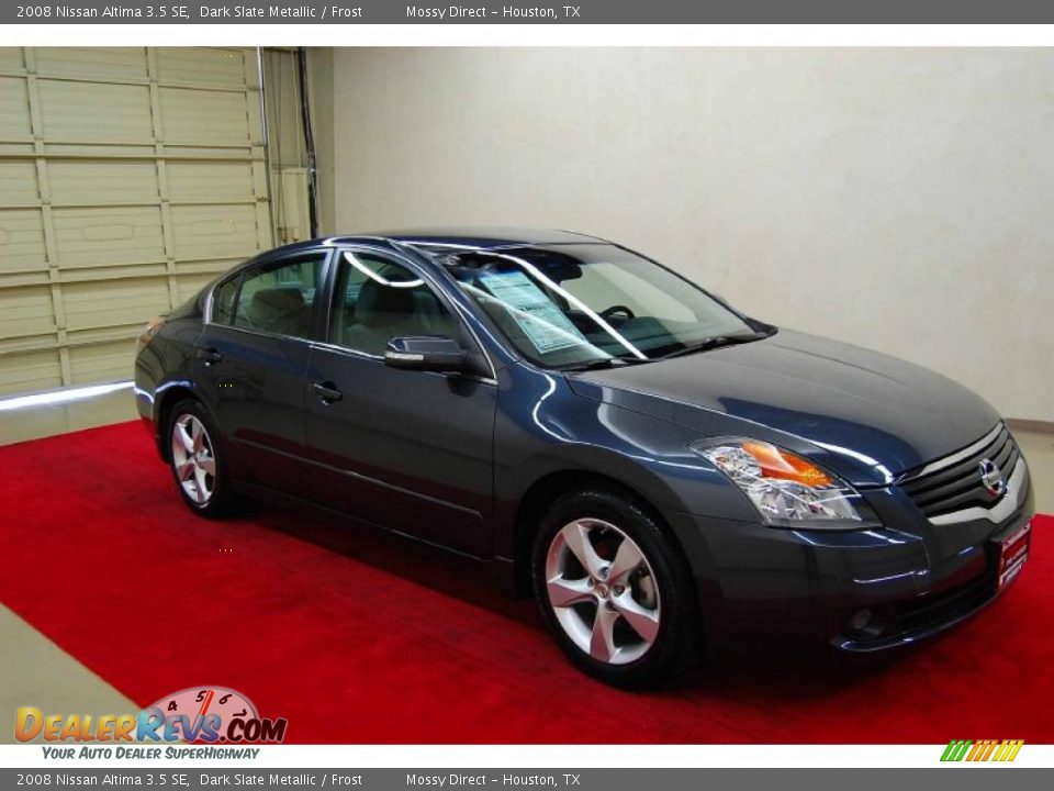 2008 Nissan Altima 3.5 SE Dark Slate Metallic / Frost Photo #1