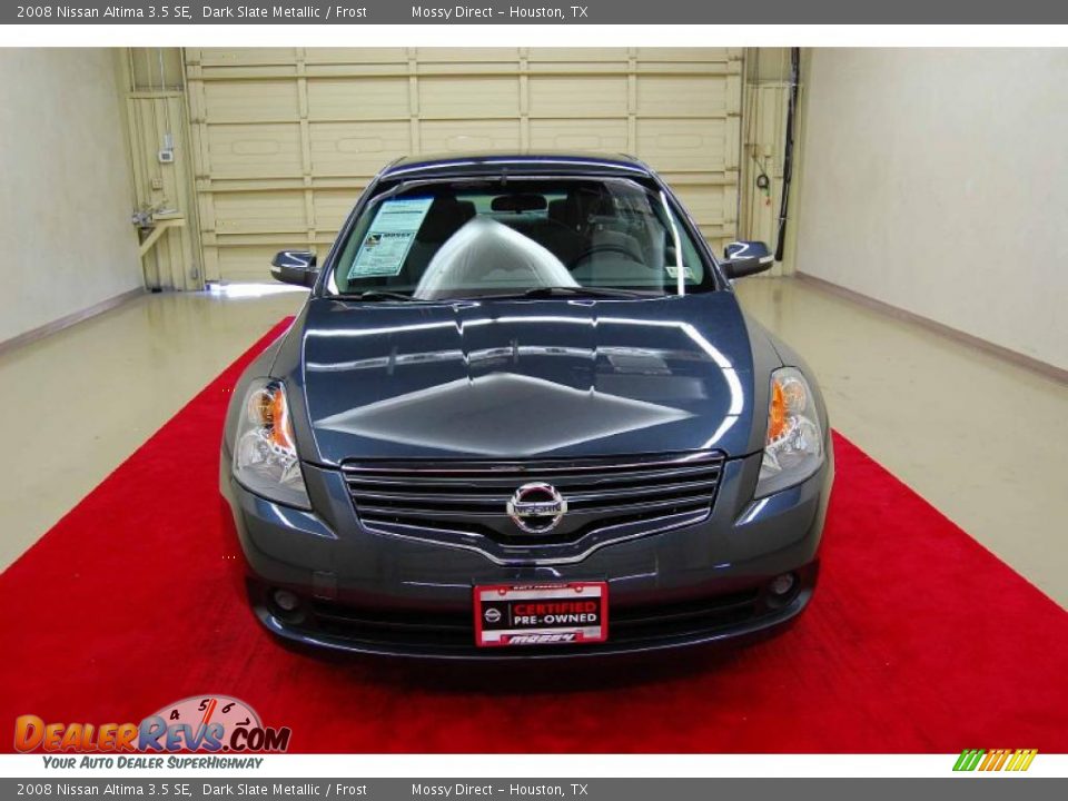 2008 Nissan Altima 3.5 SE Dark Slate Metallic / Frost Photo #2