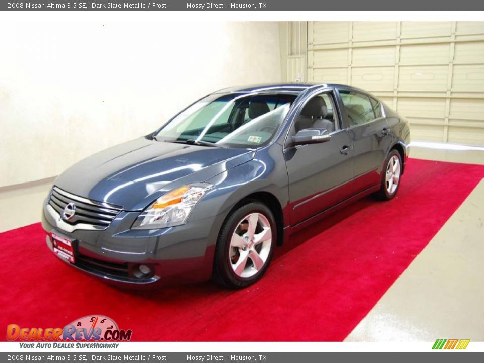 2008 Nissan Altima 3.5 SE Dark Slate Metallic / Frost Photo #3