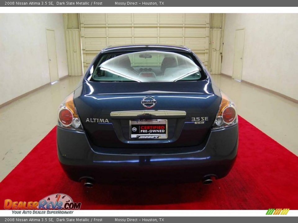 2008 Nissan Altima 3.5 SE Dark Slate Metallic / Frost Photo #7