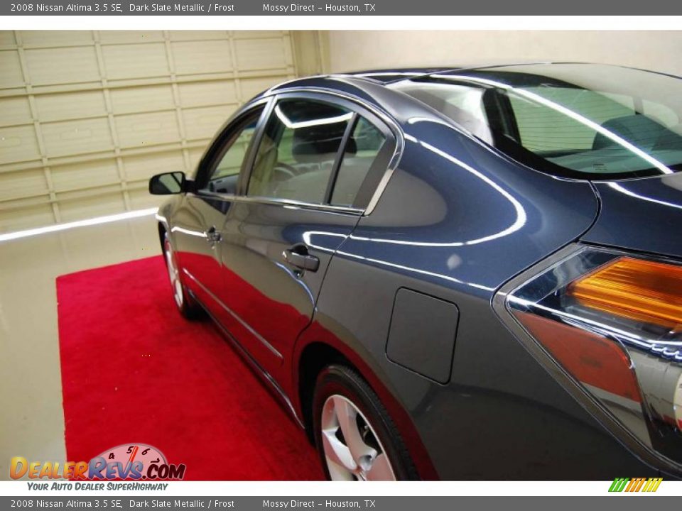 2008 Nissan Altima 3.5 SE Dark Slate Metallic / Frost Photo #11