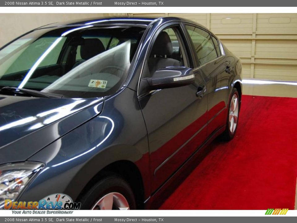 2008 Nissan Altima 3.5 SE Dark Slate Metallic / Frost Photo #14