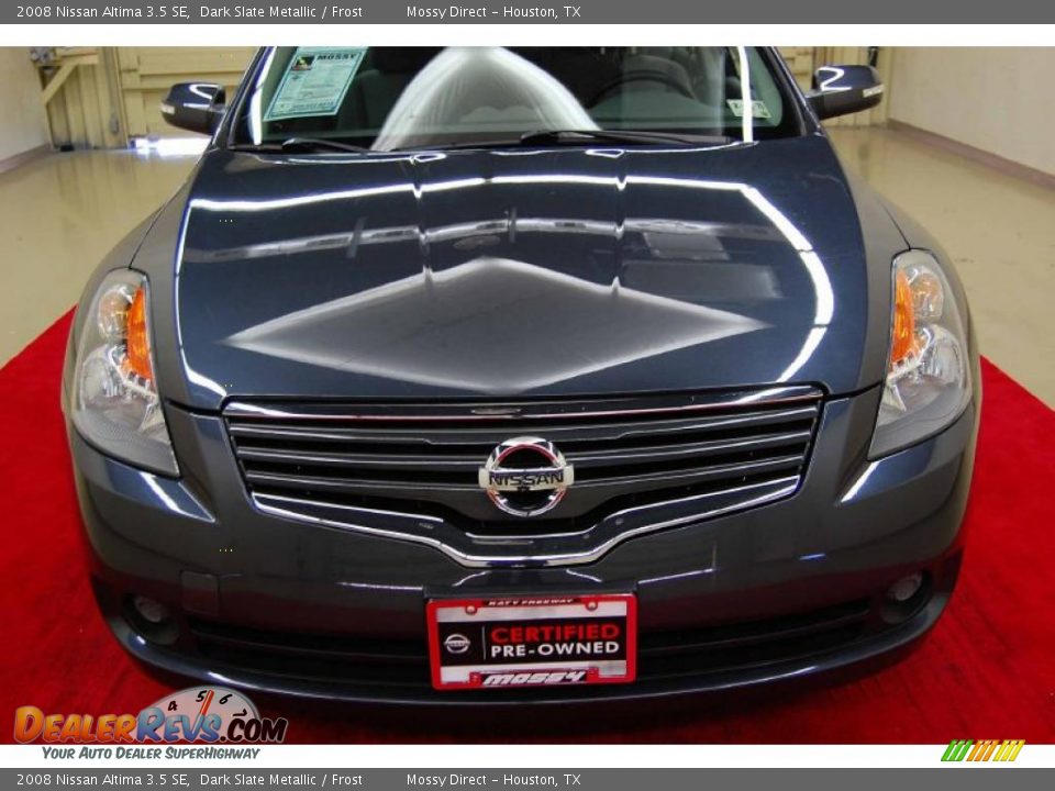2008 Nissan Altima 3.5 SE Dark Slate Metallic / Frost Photo #15