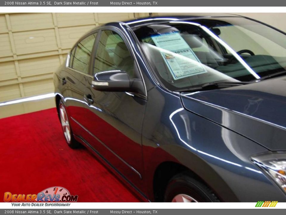 2008 Nissan Altima 3.5 SE Dark Slate Metallic / Frost Photo #16
