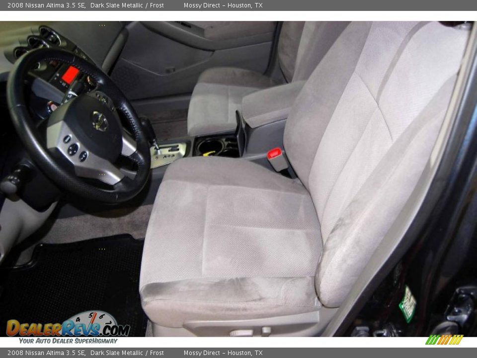 2008 Nissan Altima 3.5 SE Dark Slate Metallic / Frost Photo #18