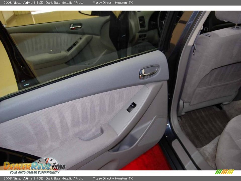 2008 Nissan Altima 3.5 SE Dark Slate Metallic / Frost Photo #21