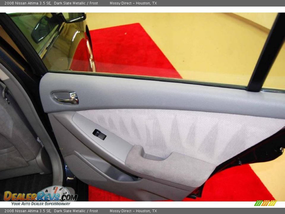 2008 Nissan Altima 3.5 SE Dark Slate Metallic / Frost Photo #24
