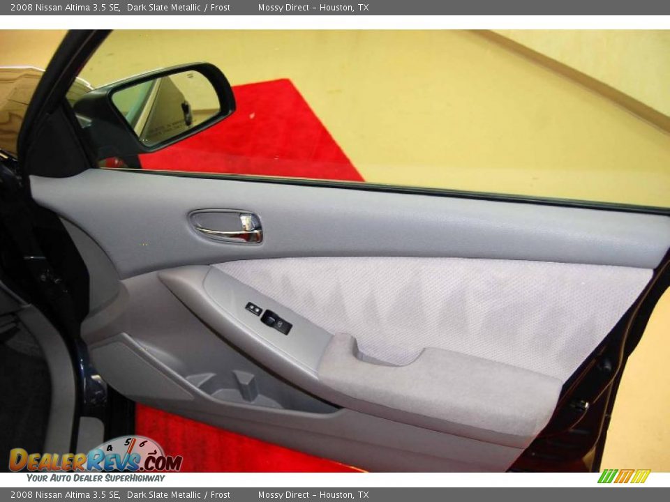 2008 Nissan Altima 3.5 SE Dark Slate Metallic / Frost Photo #26