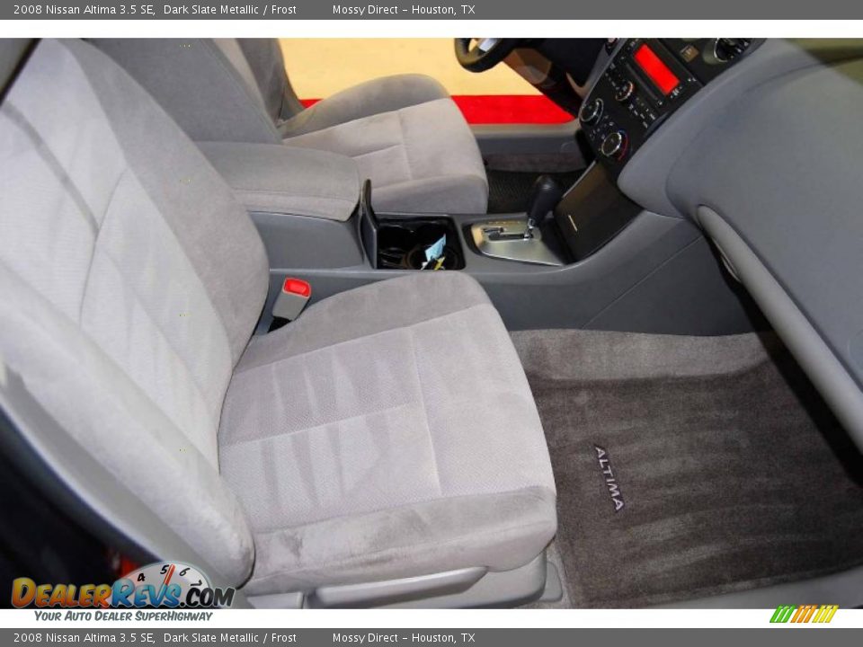 2008 Nissan Altima 3.5 SE Dark Slate Metallic / Frost Photo #27