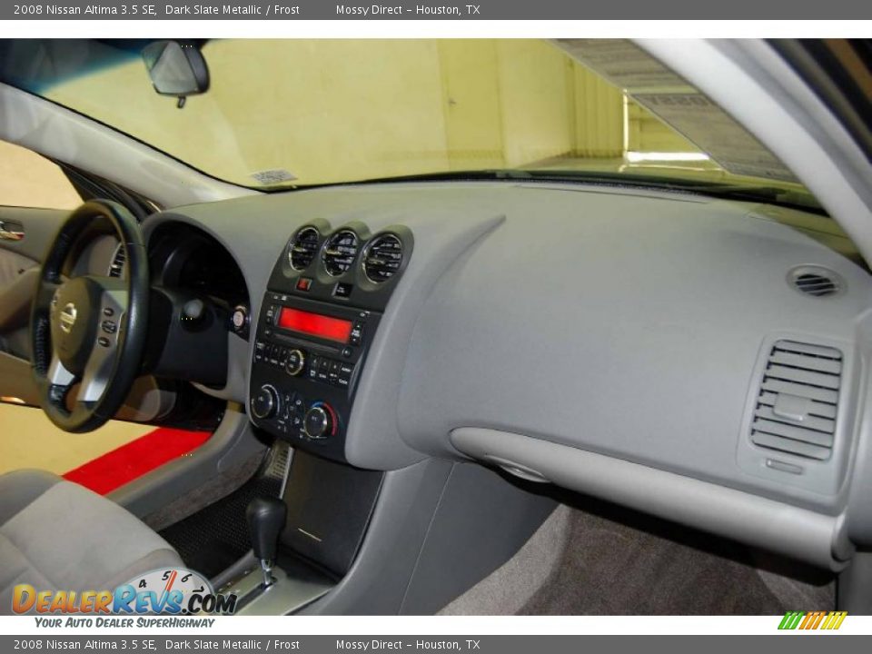 2008 Nissan Altima 3.5 SE Dark Slate Metallic / Frost Photo #28