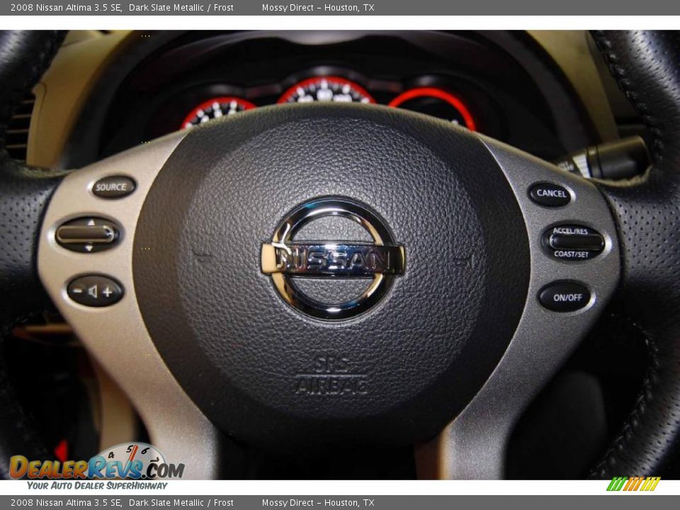 2008 Nissan Altima 3.5 SE Dark Slate Metallic / Frost Photo #31