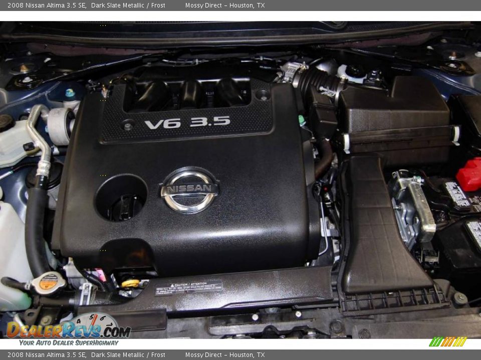 2008 Nissan Altima 3.5 SE Dark Slate Metallic / Frost Photo #33