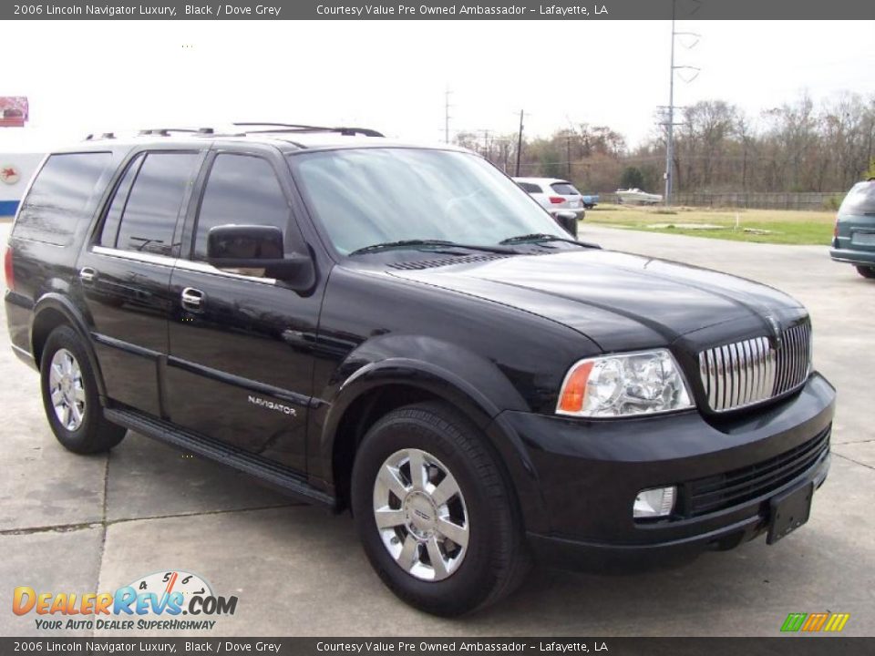 2006 Lincoln Navigator Luxury Black / Dove Grey Photo #5