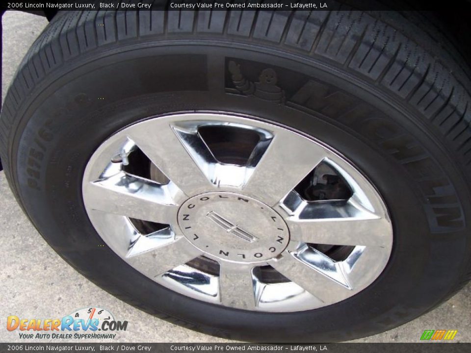 2006 Lincoln Navigator Luxury Black / Dove Grey Photo #6