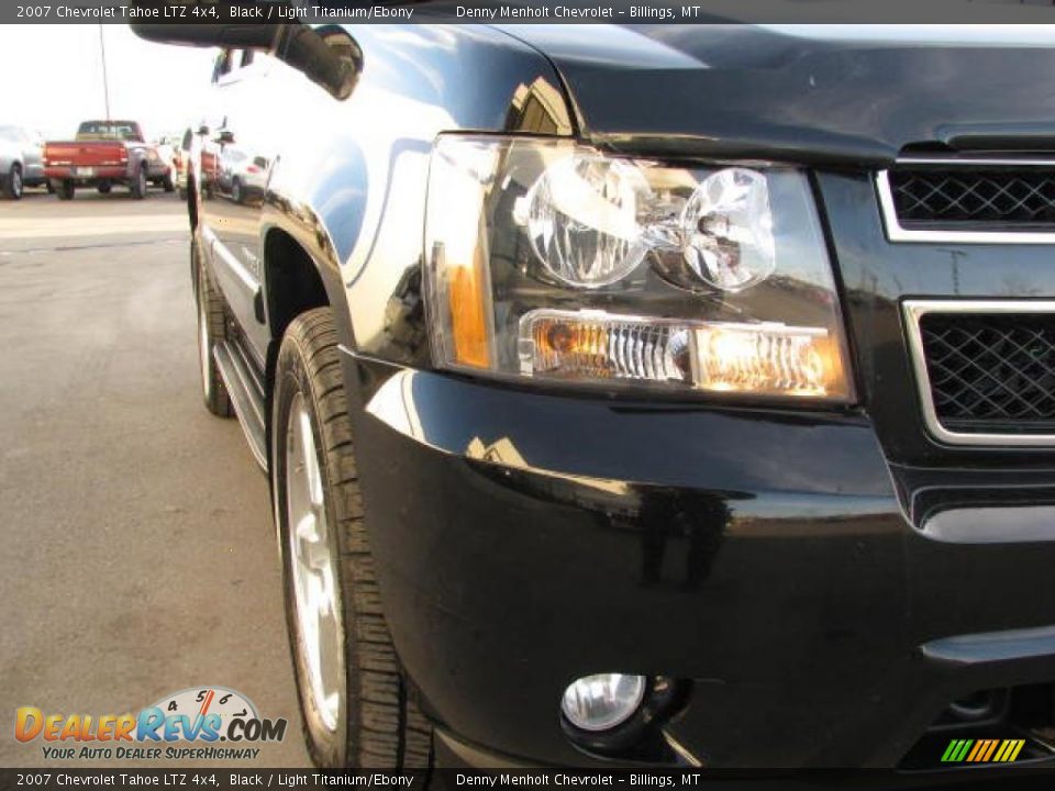 2007 Chevrolet Tahoe LTZ 4x4 Black / Light Titanium/Ebony Photo #4
