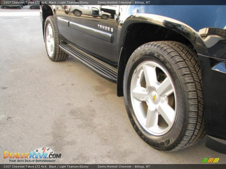 2007 Chevrolet Tahoe LTZ 4x4 Black / Light Titanium/Ebony Photo #5
