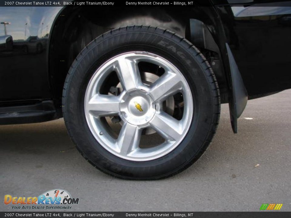 2007 Chevrolet Tahoe LTZ 4x4 Black / Light Titanium/Ebony Photo #10