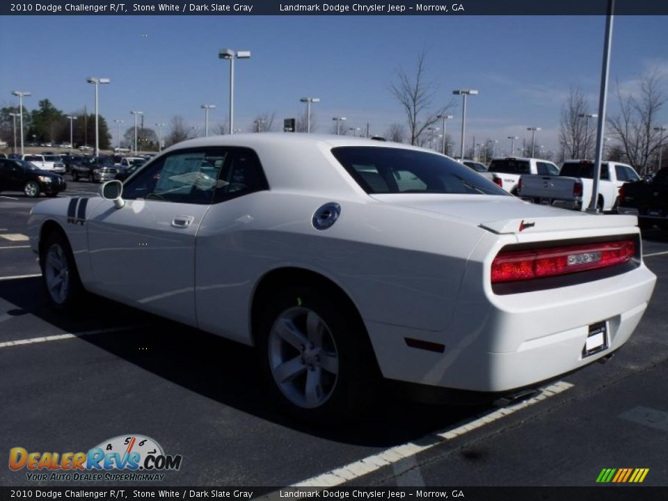2010 Dodge Challenger R/T Stone White / Dark Slate Gray Photo #2