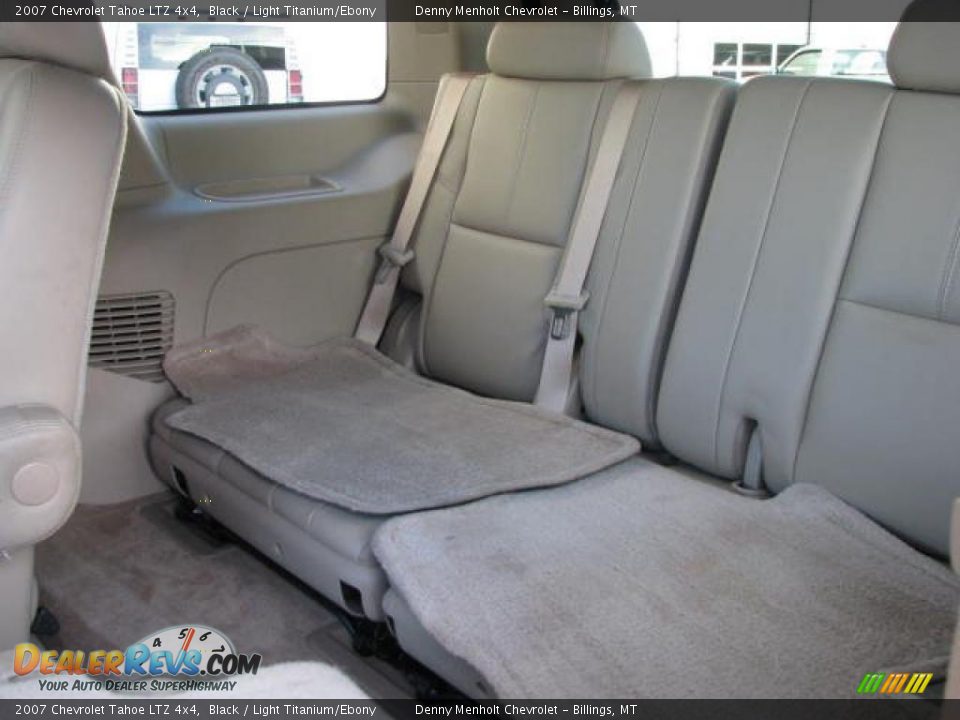 2007 Chevrolet Tahoe LTZ 4x4 Black / Light Titanium/Ebony Photo #12