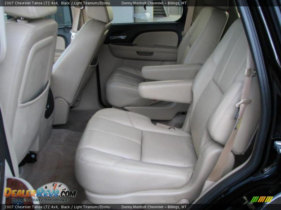 2007 Chevrolet Tahoe LTZ 4x4 Black / Light Titanium/Ebony Photo #13