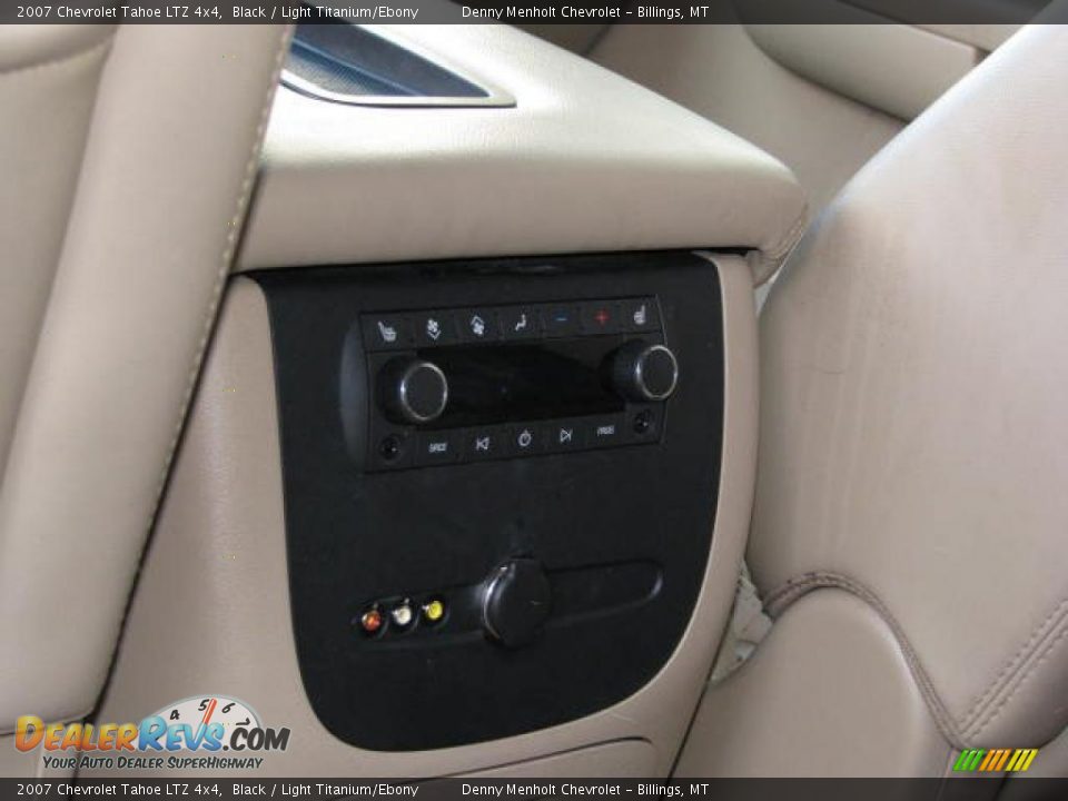 2007 Chevrolet Tahoe LTZ 4x4 Black / Light Titanium/Ebony Photo #15