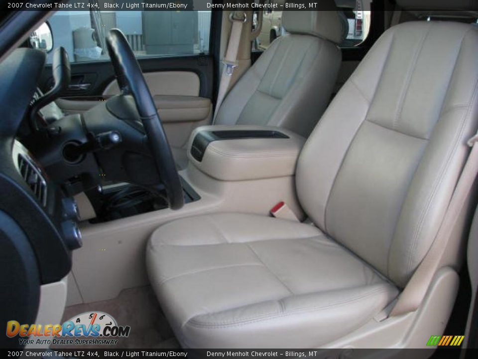 2007 Chevrolet Tahoe LTZ 4x4 Black / Light Titanium/Ebony Photo #16