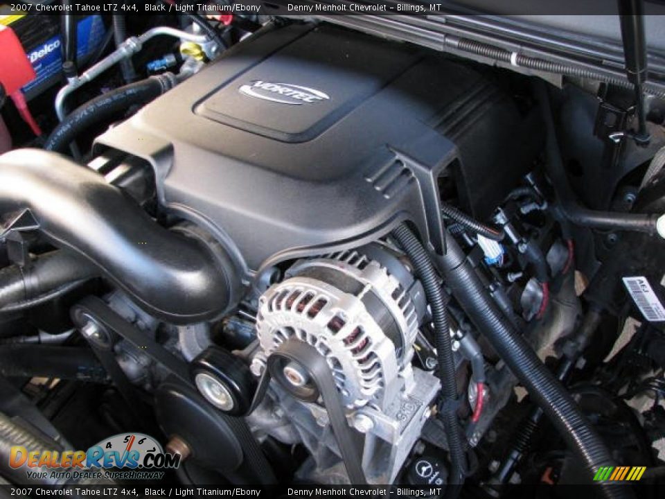 2007 Chevrolet Tahoe LTZ 4x4 Black / Light Titanium/Ebony Photo #21