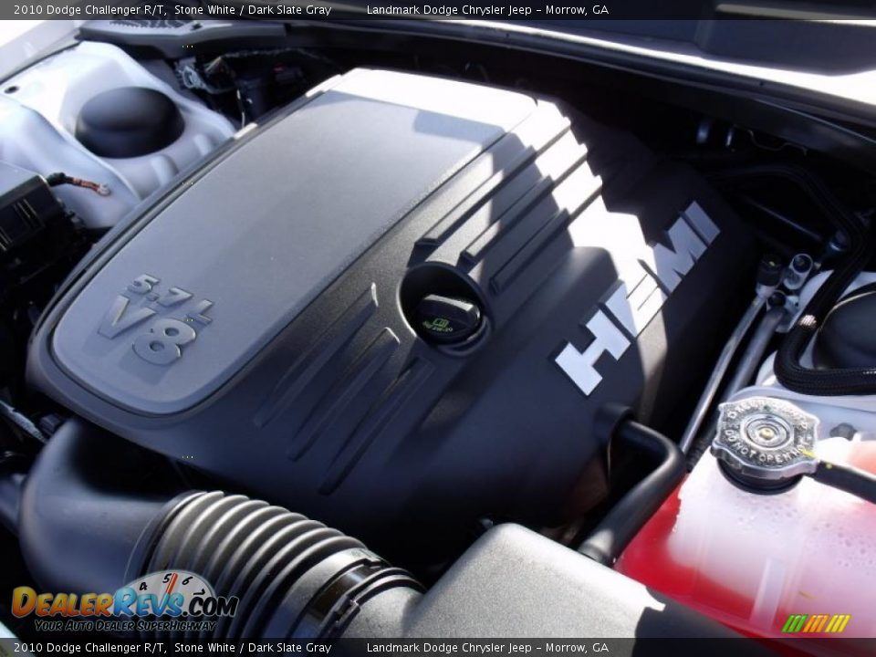 2010 Dodge Challenger R/T Stone White / Dark Slate Gray Photo #11