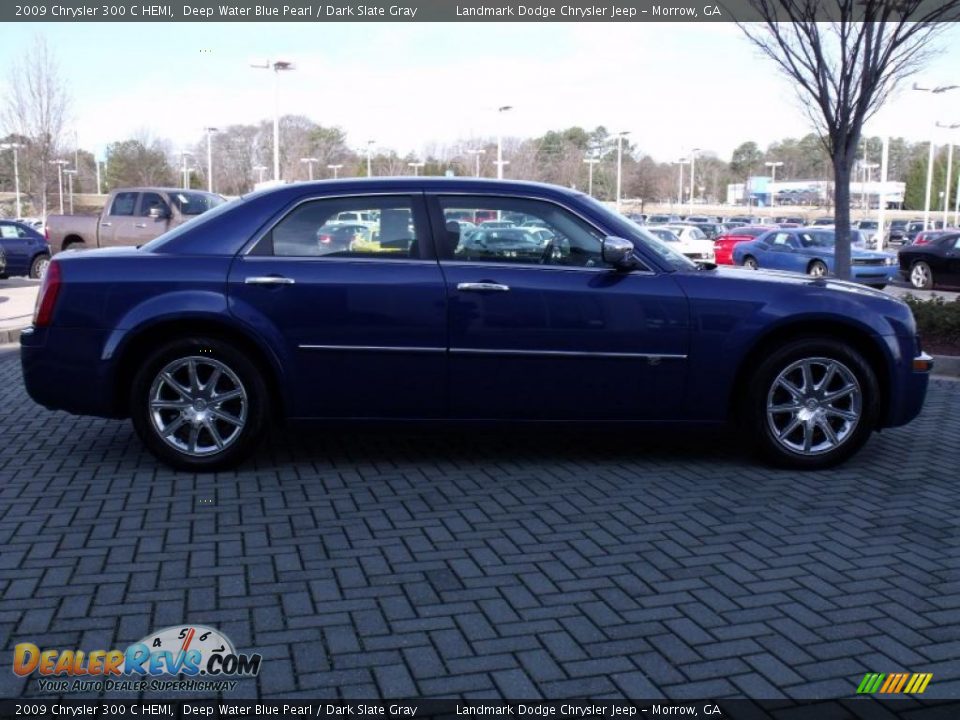 2009 Chrysler 300 C HEMI Deep Water Blue Pearl / Dark Slate Gray Photo #6