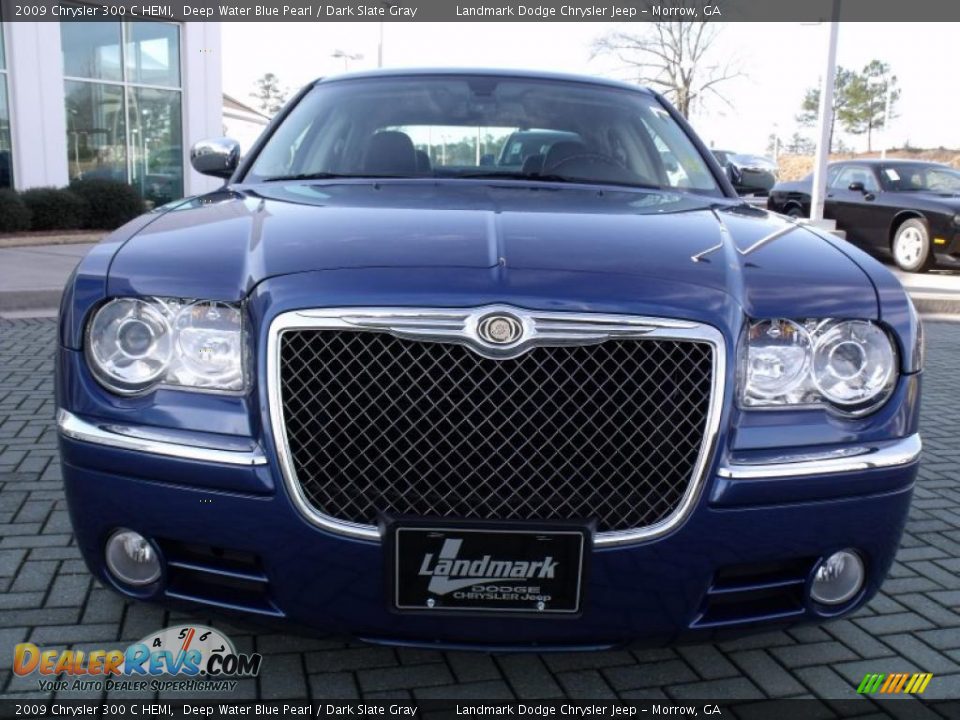2009 Chrysler 300 C HEMI Deep Water Blue Pearl / Dark Slate Gray Photo #8